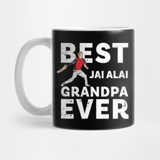 Best Jai Alai Grandpa Ever Mug